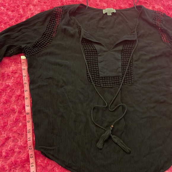 Oops👙Washed my wife’s Beautiful Black Joseph A Swimsuit CoverUp n hot water! 💦 - Picture 5 of 9